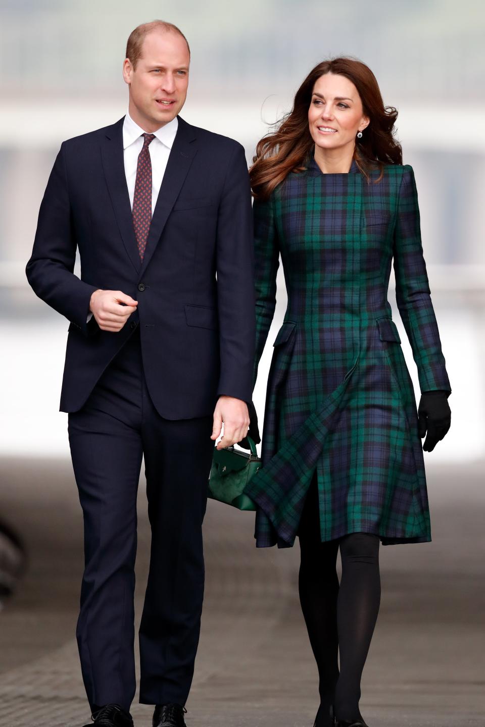 Prince William and Kate Middleton walking together