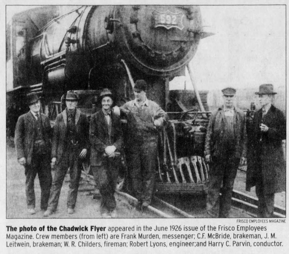 This photo of the Chadwick Flyer once appeared in the News-Leader.