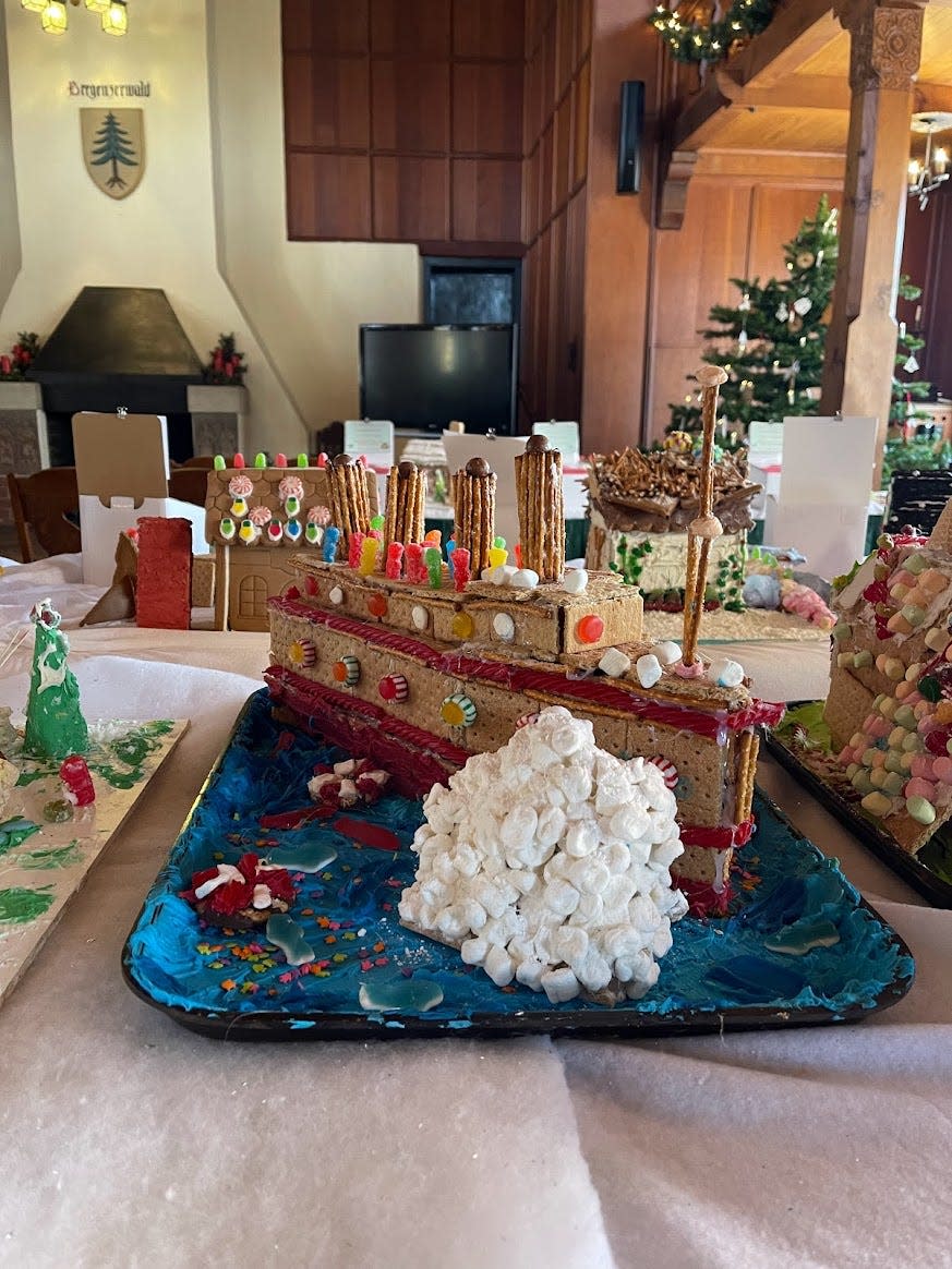 26th annual Gingerbread Festival, first place, Grades 3-5 category: Sheboygan Christian School, ‘RMS Titanic.’