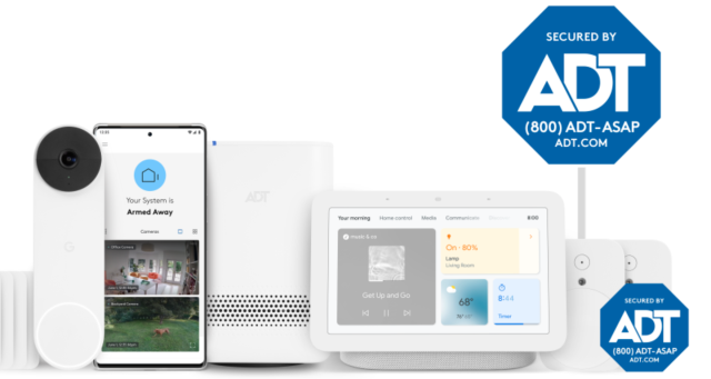 ADT&#39;s new suite of products integrates with Google Nest. 