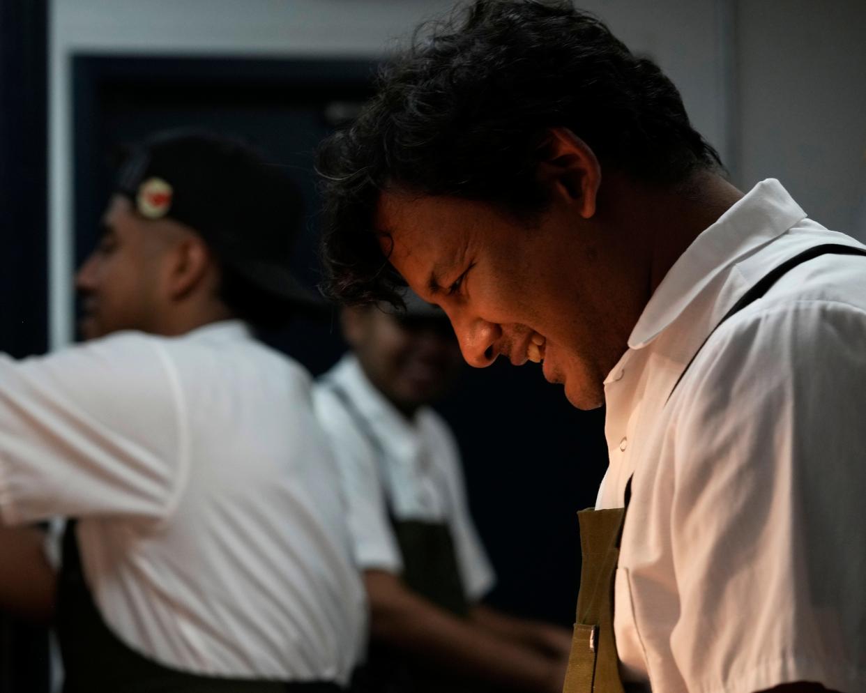 Avishar Barua, working here in June 2023 at his Agni restaurant in the Brewery District, is among Columbus chefs suggested as 2024 James Beard Awards nominees by Experience Columbus.