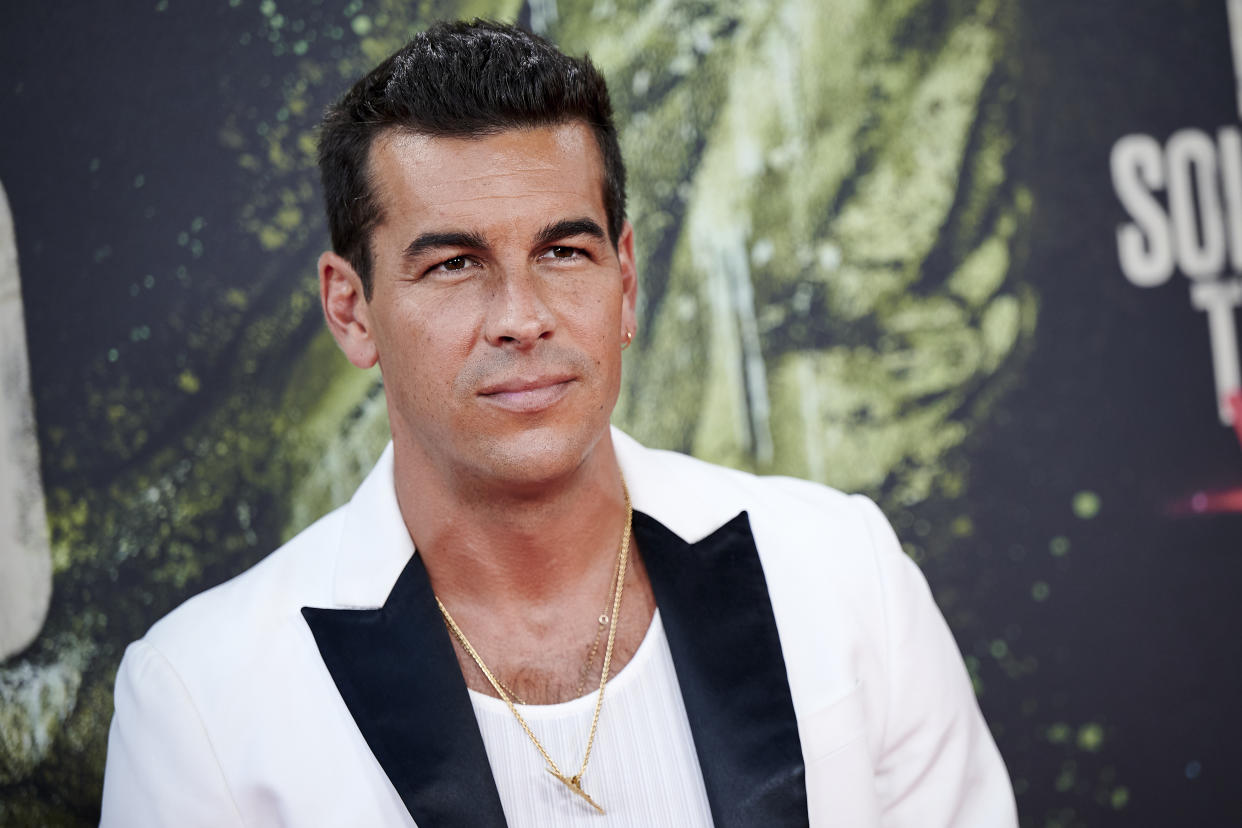 MADRID, SPAIN - AUGUST 24: Mario Casas attends the film premiere of 