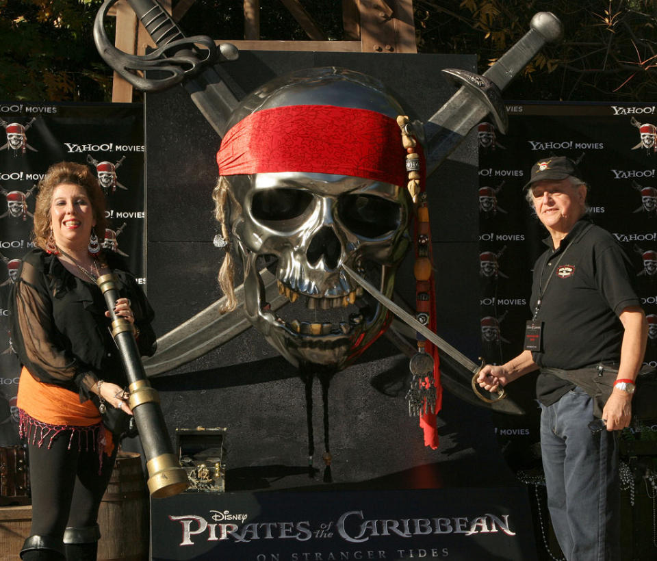 Pirates Fan day at Disneyland 2010