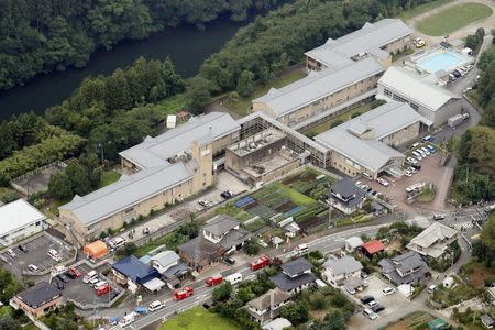 A facility for the disabled, where at least 19 people were killed and as many as 20 wounded by a knife-wielding man, is seen in Sagamihara, Kanagawa prefecture, Japan, in this photo taken by Kyodo July 26, 2016. Mandatory credit Kyodo/via REUTERS