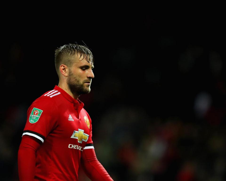 Luke Shaw short on time at Manchester United