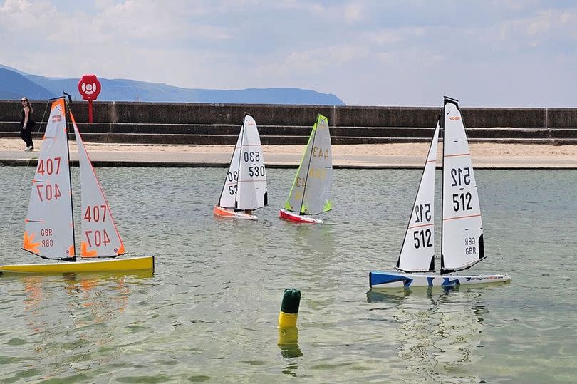 Racing on the lake is said to be 'very competitive'