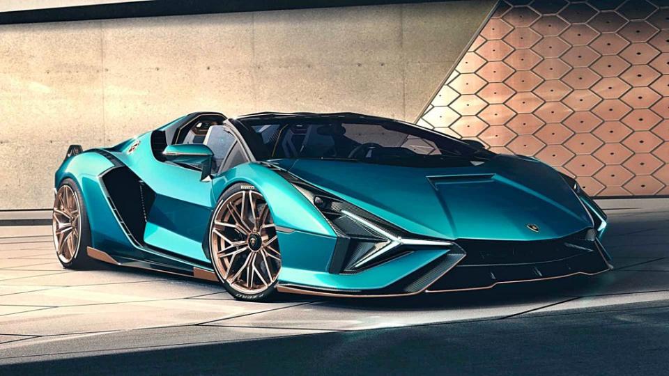 LAMBORGHINI推出更稀有的雙座敞篷跑車Sian Roadster，全球僅限量