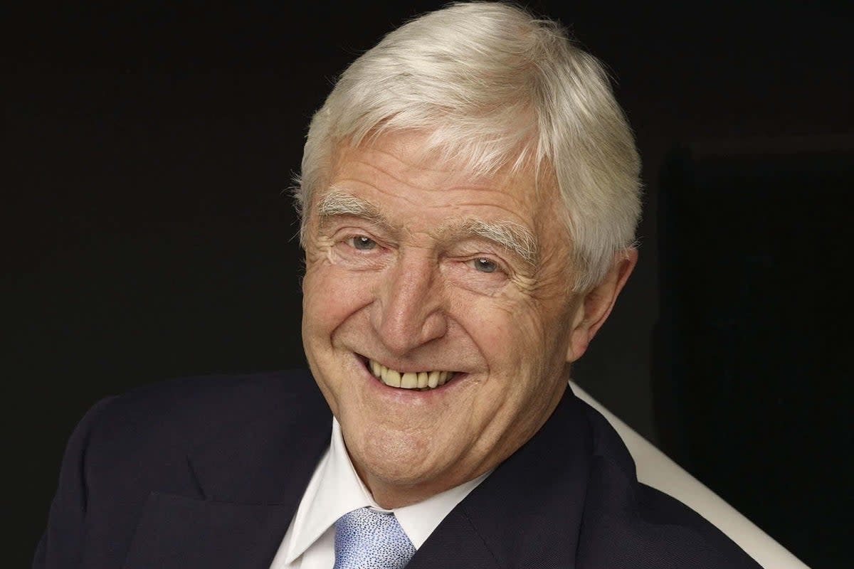Sir Michael Parkinson’s private funeral was attended by 90 close friends and family members  (Parkinson Productions/PA Wire)