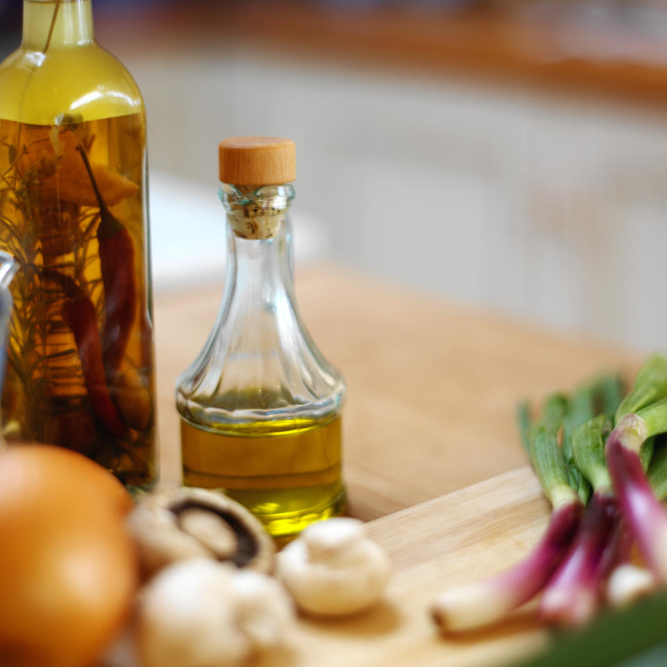 Recommended fats under the keto diet include plant oils.