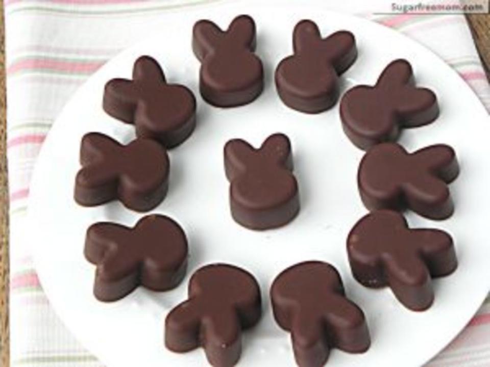 <p>Sugar Free Mom</p><p>Make these delicious no-sugar-added Chocolate Coconut Butter Bunnies with only five ingredients, in less than 10 minutes (plus 30 minutes of refrigeration time to harden)!</p><p><a href="https://www.sugarfreemom.com/recipes/no-bake-chocolate-coconut-butter-bunnies-no-sugar-added-dairy-gluten-free/" rel="nofollow noopener" target="_blank" data-ylk="slk:Get the recipe!;elm:context_link;itc:0;sec:content-canvas" class="link ">Get the recipe!</a></p>