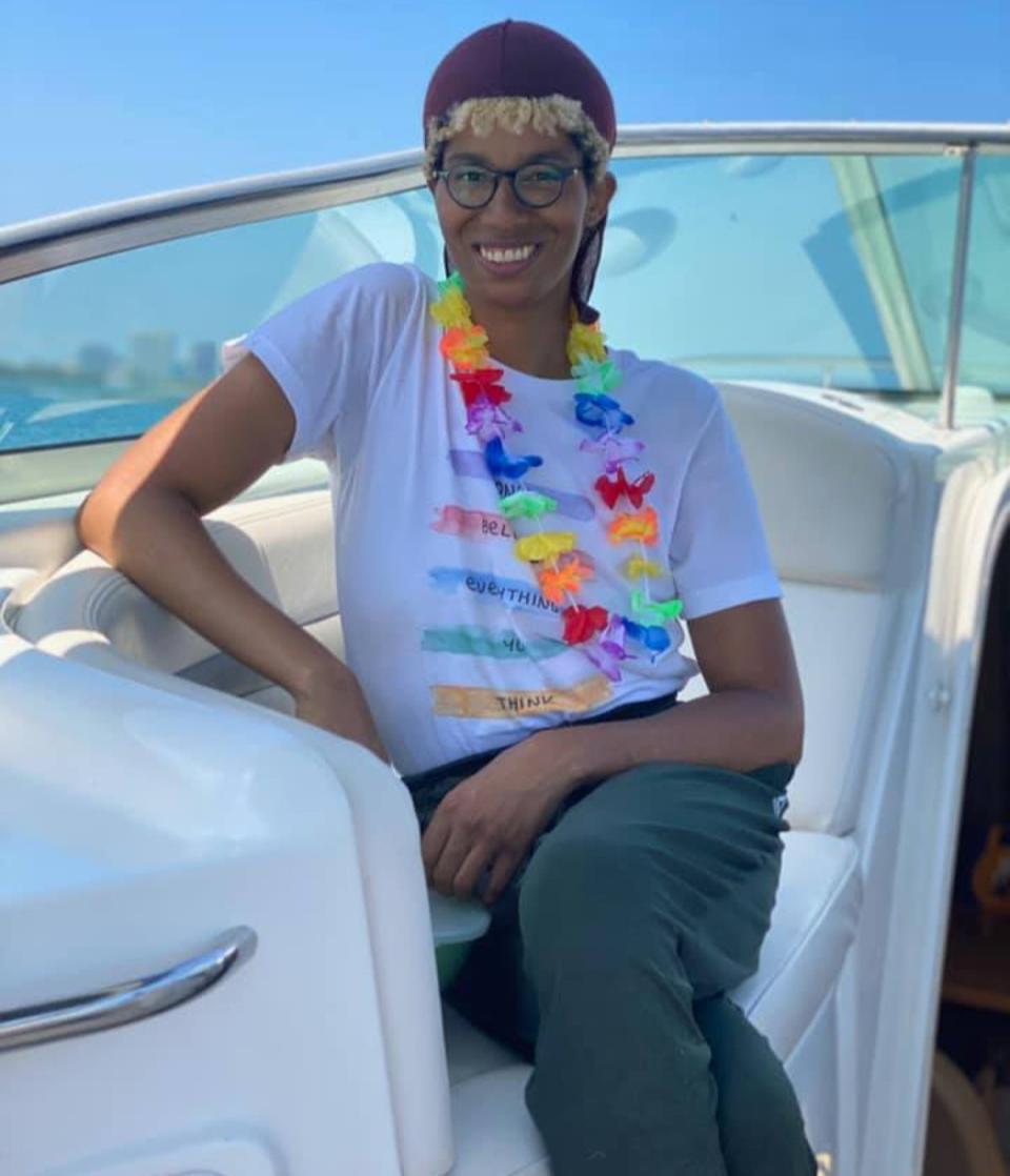 Taylor Casey, 41, disappeared on June 20 after traveling from her home in Chicago to the Sivananda Ashram Yoga Retreat in the Bahamas. Now, her family has traveled to the Bahamas to help in the search (Find Taylor Casey/Facebook)