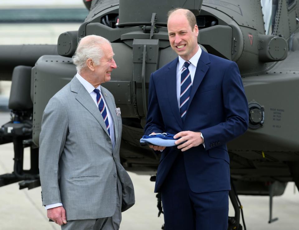 <p>New Role for Prince William</p>