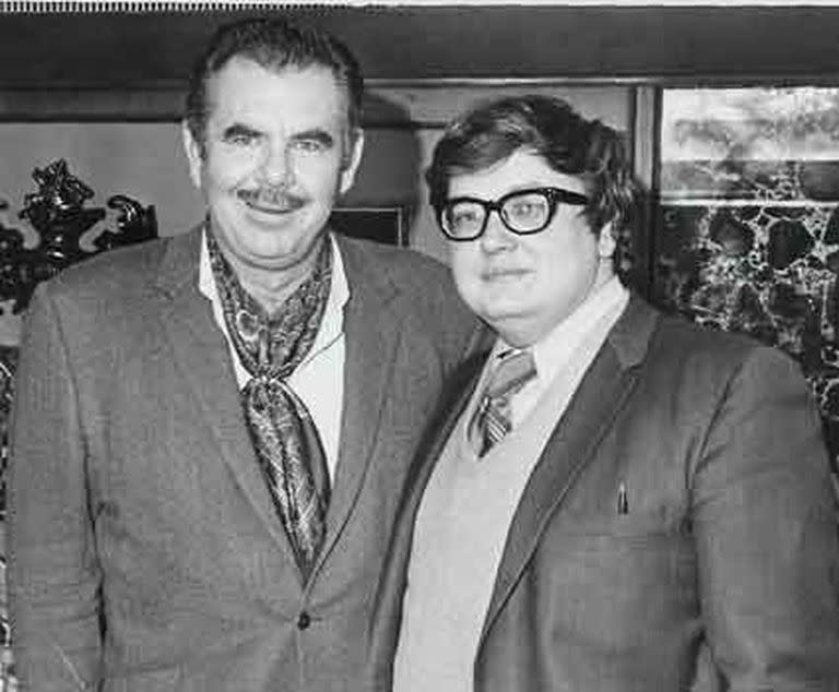 Russ Meyer junto a Roger Ebert (Captura /)