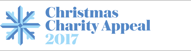 Christmas Charity Appeal banner 2017