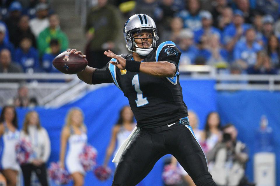 Cam Newton will bid to keep Carolina in the playoff hunt