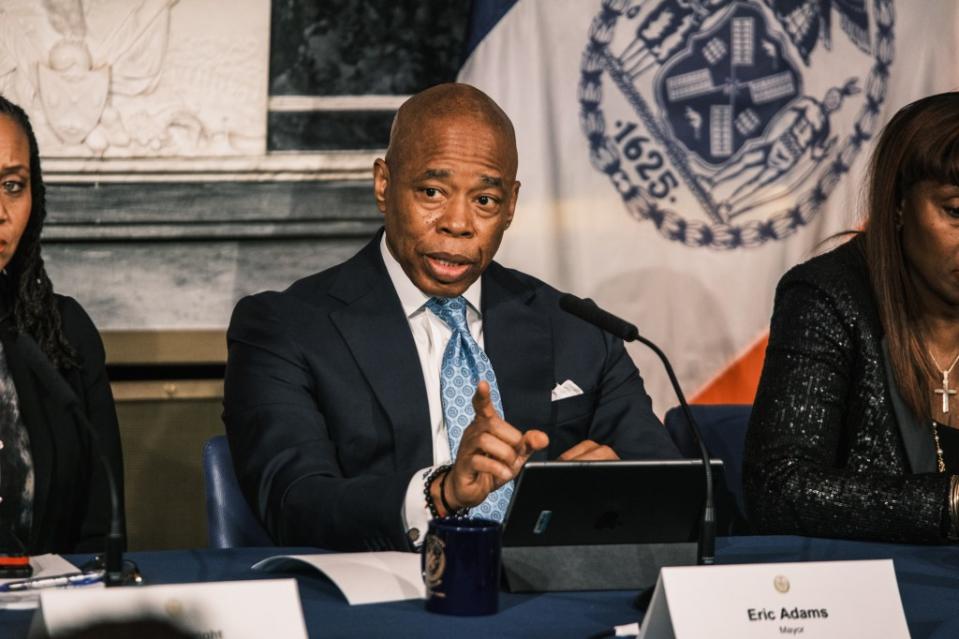 Mayor Eric Adams’ administration said during a Monday press conference that the city’s bridges are very safe. Stephen Yang