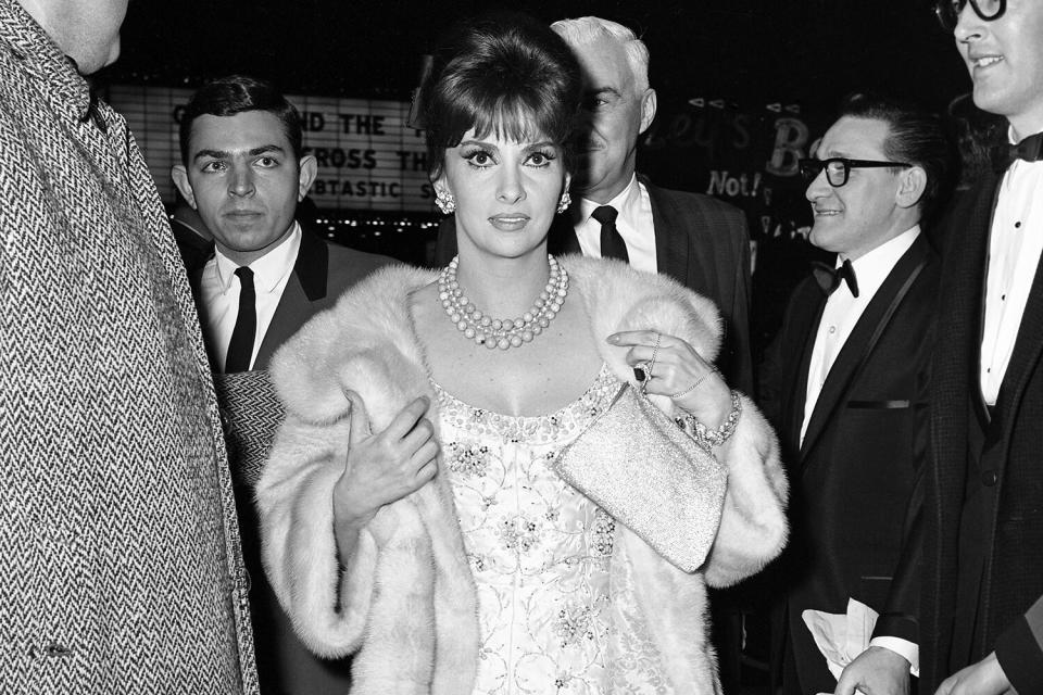 Gina Lollobrigida on February 15, 1965 in New York