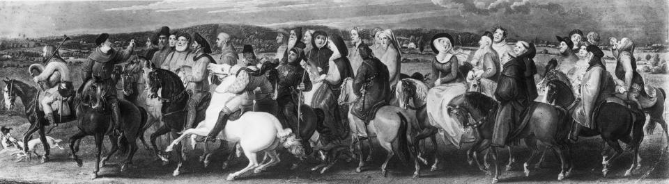 In quest of Chaucer? Pilgrims embark on their journey in ‘The Canterbury Tales’Getty