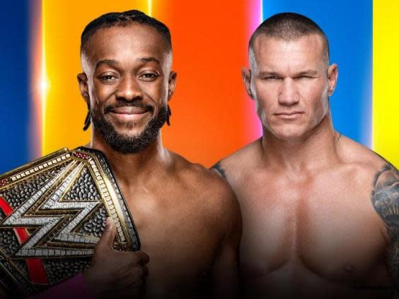 WWE Champion Kofi Kingston meets Randy Orton (Getty)