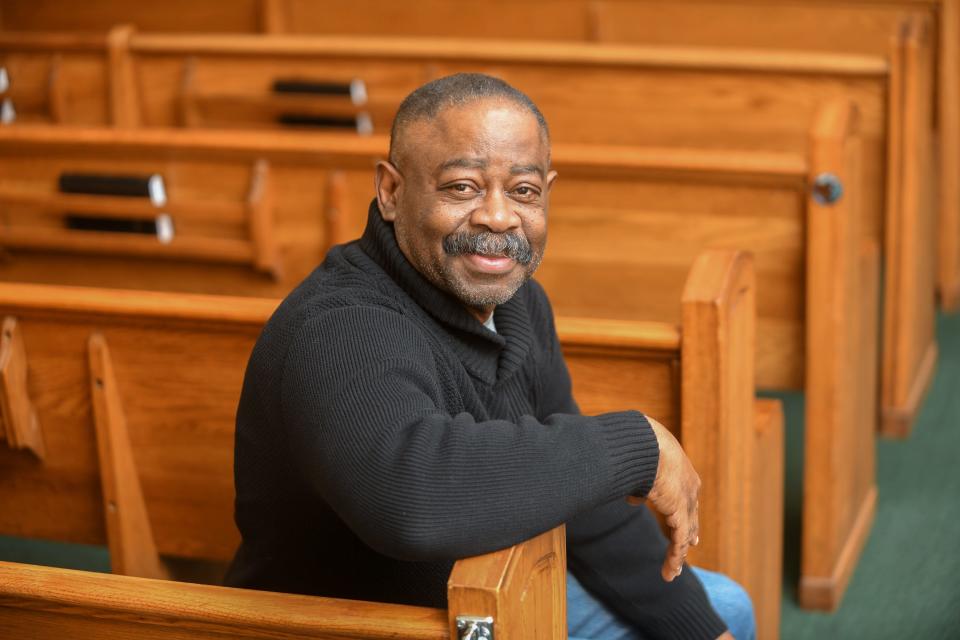 The Rev. Michael A. Pressley Sr. serves as senior pastor of Mount Zion Church of God in Christ in Canton and is founder of the H.O.P.E. Coalition, which is working to raise awareness of opioid addiction and overdoses in the Black community.