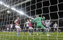Football - Aston Villa v West Bromwich Albion - Barclays Premier League - Villa Park - 3/3/15 Saido Berahino (hidden) scores the first goal for West Brom Reuters / Darren Staples Livepic