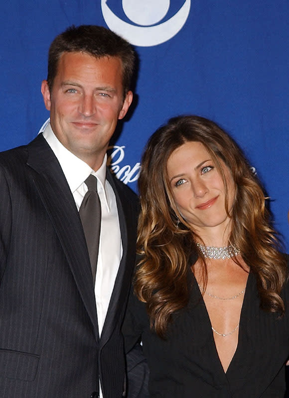 Matthew Perry y Jennifer Aniston