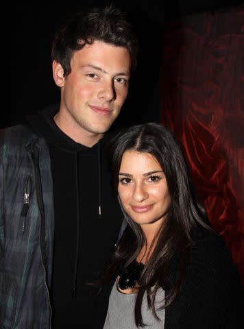 <p>Bruce Glikas/FilmMagic</p> Cory Monteith and Lea Michele on Nov. 1, 2009, in New York City