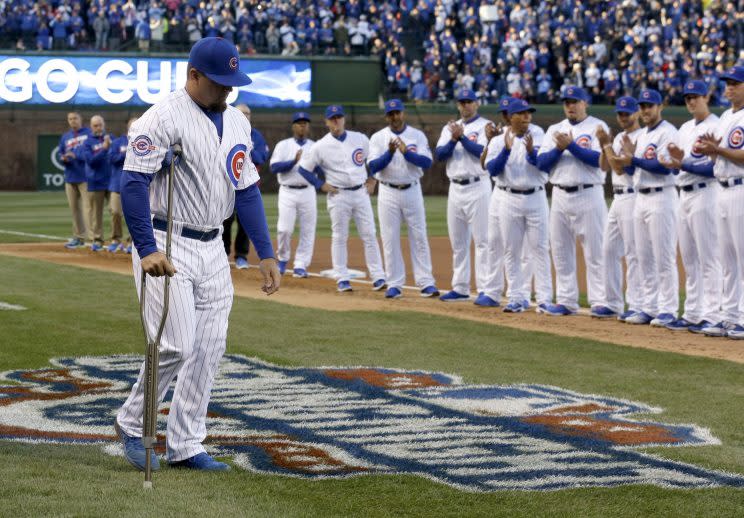 It looks like Kyle Schwarber is ready to return for the Cubs. (AP Photo/Nam Y. Huh, File)