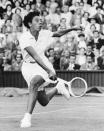 <p>With an impressive 11 Grand Slam titles to her name, Gibson is the first African American to have achieved the honor. The tennis pro was inducted into the International Tennis Hall of Fame in 1971.</p>