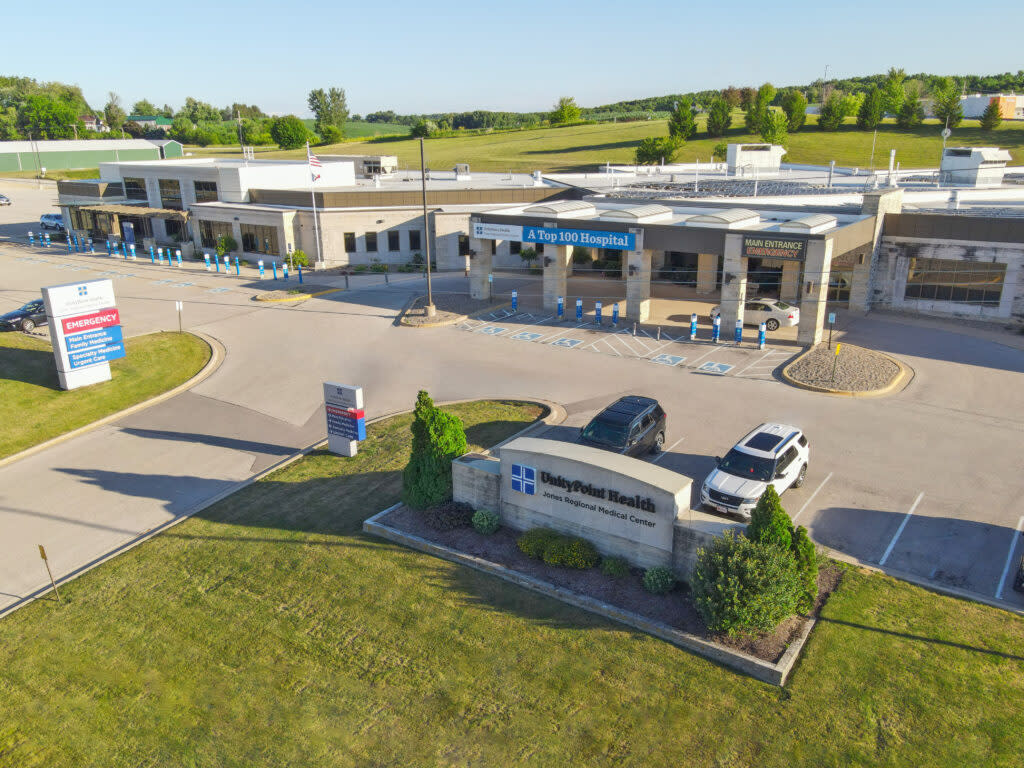 UnityPoint Health-Jones Regional Medical Center is a 22-bed critical access hospital in Anamosa, Iowa. It averages about seven inpatients a night and provides emergency services to the small community northeast of Cedar Rapids.