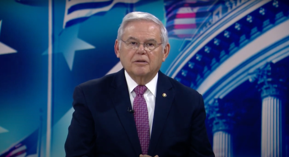 Bob Menendez announces he is not running for Senate again (Menendez For Senate)