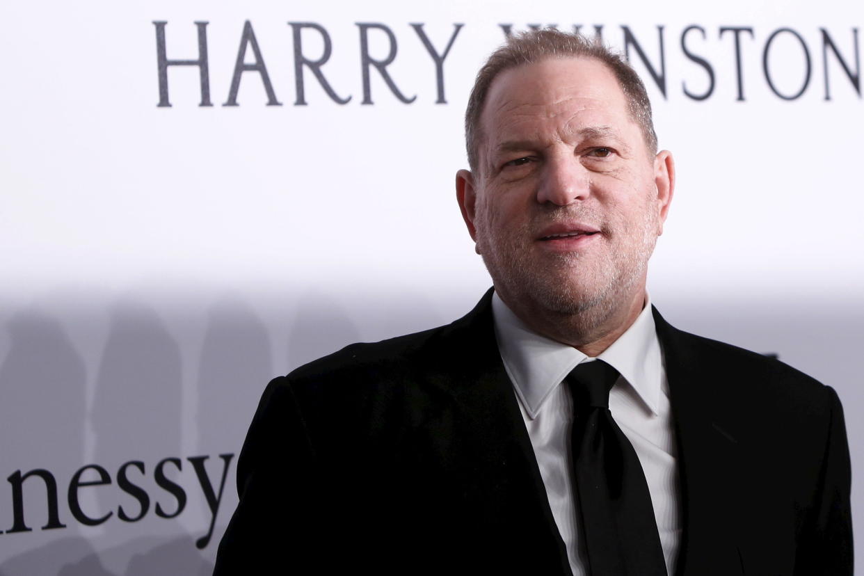 Harvey Weinstein attends the 2016 amfAR New York Gala in February 2016. Dozens of women have come forward this year to accuse the mogul of <a href="https://www.theguardian.com/film/2017/oct/11/the-allegations-against-harvey-weinstein-what-we-know-so-far" target="_blank">sexual harassment and assault</a>. (Photo: Andrew Kelly / Reuters)