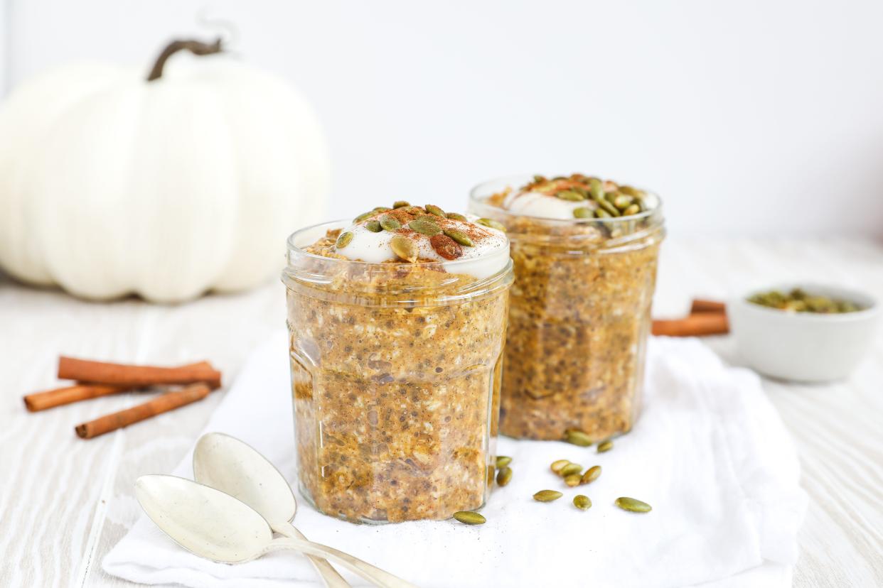 Planet Oat's Pumpkin Spice Overnight Oats