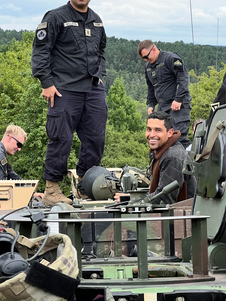 Wilmer Valderrama's USO Tour Photo Diary