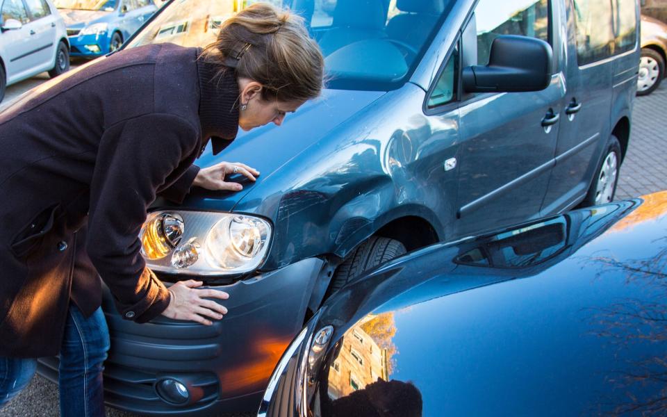 minor car collision - Credit: Alamy