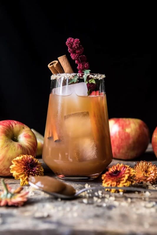 <p>Half Baked Harvest</p><p>Here is an Amaretto Sour crammed with the essence of peak season apples. </p><p><strong>Get the recipe: <a href="https://www.halfbakedharvest.com/apple-butter-old-fashioned/" rel="nofollow noopener" target="_blank" data-ylk="slk:Apple Butter Old Fashioned;elm:context_link;itc:0;sec:content-canvas" class="link ">Apple Butter Old Fashioned</a></strong></p>