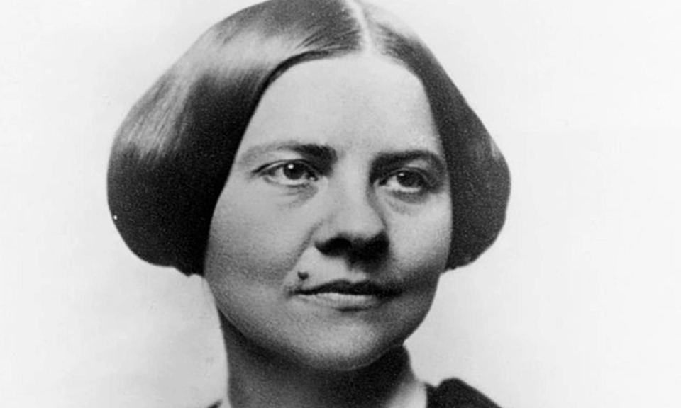 Lucy Stone, women's rights advocate, orator, speaker at the Women's Rights Convention in Massachusetts in 1855.