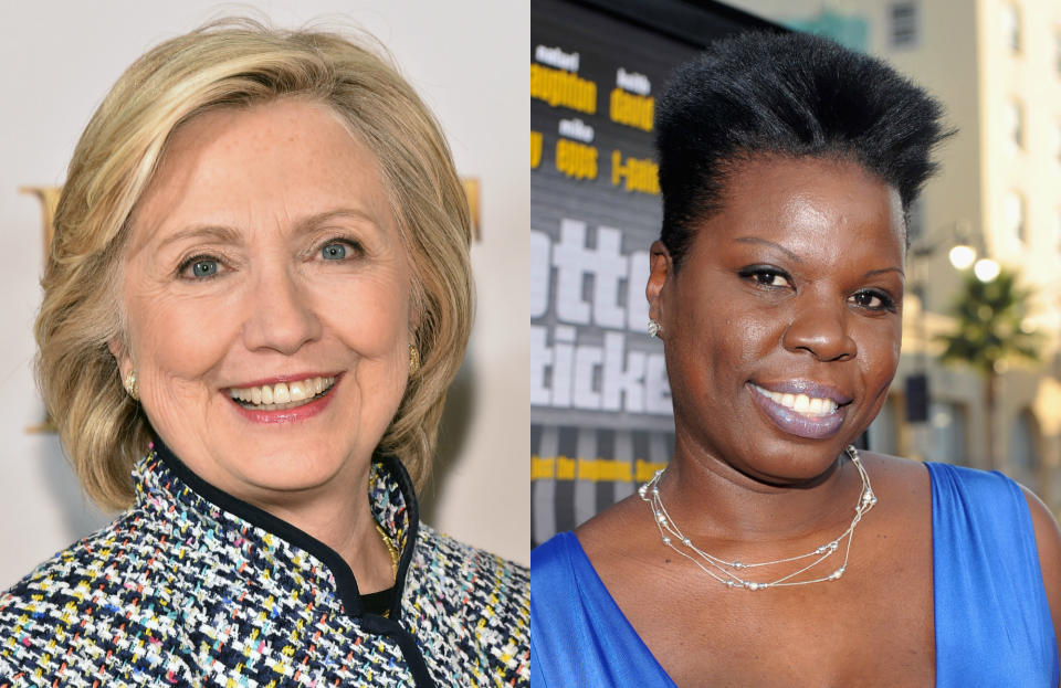 Hillary Clinton tweeted her support for Leslie Jones, because they’re both queens and also #GirlPower