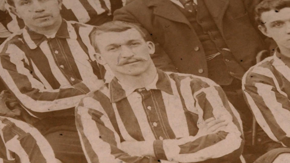 Scottish footballer Robert Boyd played for his country twice in the 1800s. (BBC)