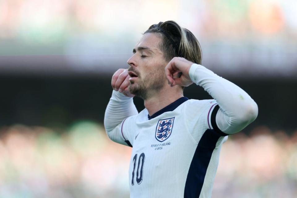 Grealish scored England’s second in the 2-0 win   (Getty Images)