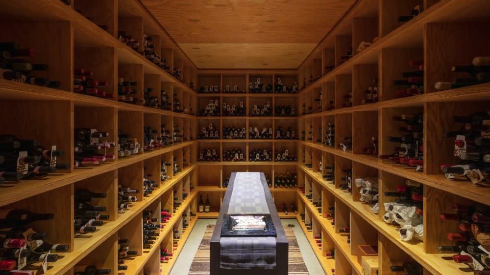 The wine cellar. - Credit: Matthew Momberger