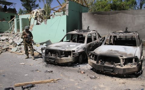 The Taliban have staged attacks on Ghazni in the past - Credit: REUTERS/Mustafa Andaleb