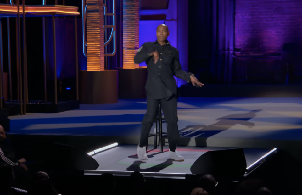 Dave Chappelle onstage