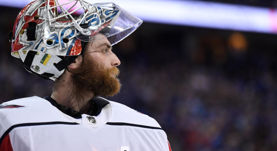 Braden Holtby deserves some of the Alex Ovechkin shine. (Getty)