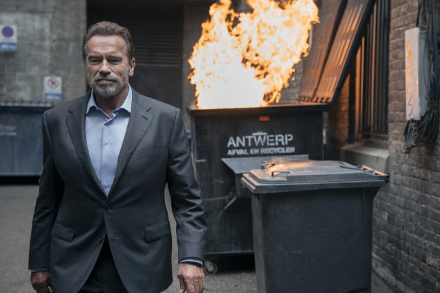 Luke Brunner (Arnold Schwarzenegger) in Fubar (Netflix)