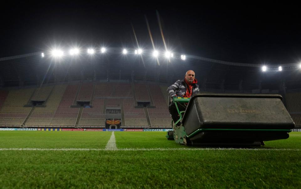 North Macedonia pitch