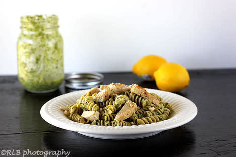 Lemon Pesto Pasta with Chicken