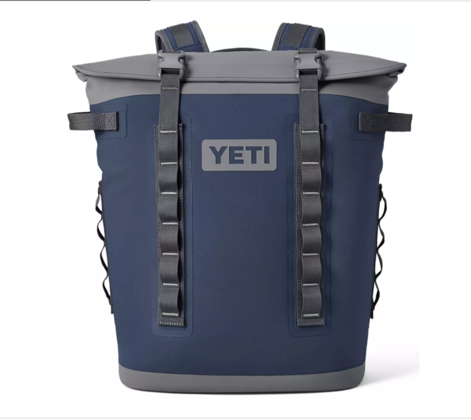 <p><strong>YETI</strong></p><p>amazon.com</p><p><strong>$325.00</strong></p><p><a href="https://www.amazon.com/dp/B09RLYZCNB?tag=syn-yahoo-20&ascsubtag=%5Bartid%7C10055.g.2137%5Bsrc%7Cyahoo-us" rel="nofollow noopener" target="_blank" data-ylk="slk:Shop Now;elm:context_link;itc:0;sec:content-canvas" class="link ">Shop Now</a></p><p>The Yeti Hopper M20 Backpack cooler is a fun one. It uses magnets to help seal: You open it by pulling the magnetic seal apart and close it by pushing it back together. For an even tighter seal, you can fold it after closing it, and latch it closed using backpack buckles. We found it is easy to look inside — it opens wider than a typical backpack cooler — and pack it the way you want to.</p><p>In our test, we were able to fit 26 cans inside without ice. <strong>It felt comfortable on our backs, likely thanks to the extra padding that helped keep everything in place. </strong>After filling with the appropriate amount of ice and cans, anything within and surrounded by the ice was able to stay at a temperature of around 32˚F. The air on top of the ice was around 55˚F, so it doesn't keep the interior at the top as cold as a traditional cooler would, but with enough ice it would keep any items cold.</p><p>Cleaning was simple because of the wide opening. The inside is waterproof, so even when filled with water, we didn't notice any leaks, and it dried quickly. It comes with a user manual that explains its unique features, as well as proper cleaning and care. </p><p>• <strong>Style</strong>: Soft backpack cooler<br>• <strong>Capacity: </strong>21 quarts<br>• <strong>Dimensions</strong>: 18.75" x 9.5" x 18.5"<br>• <strong>Can capacity</strong>: 26 cans</p>