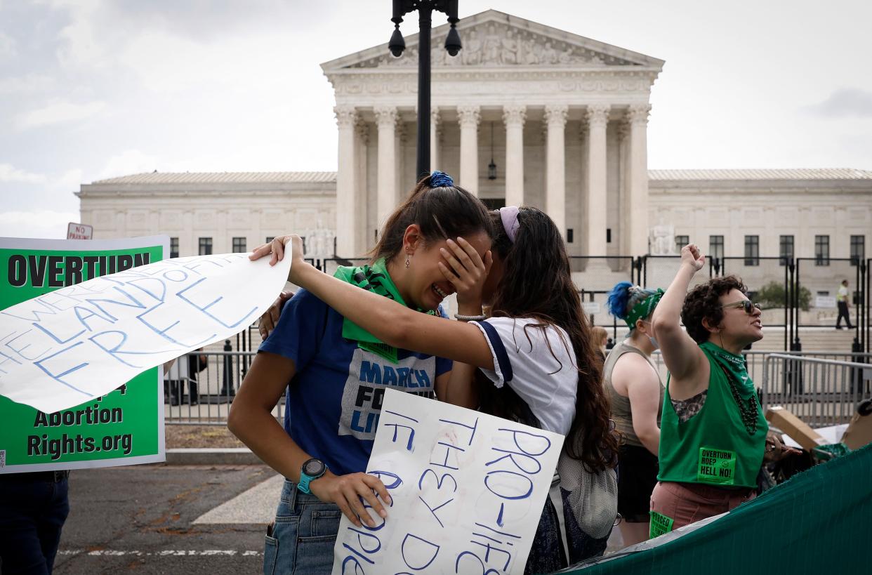 The Supreme Court handed down a decision reversing Roe v. Wade, a nearly 50-year-old ruling guaranteeing abortion rights.