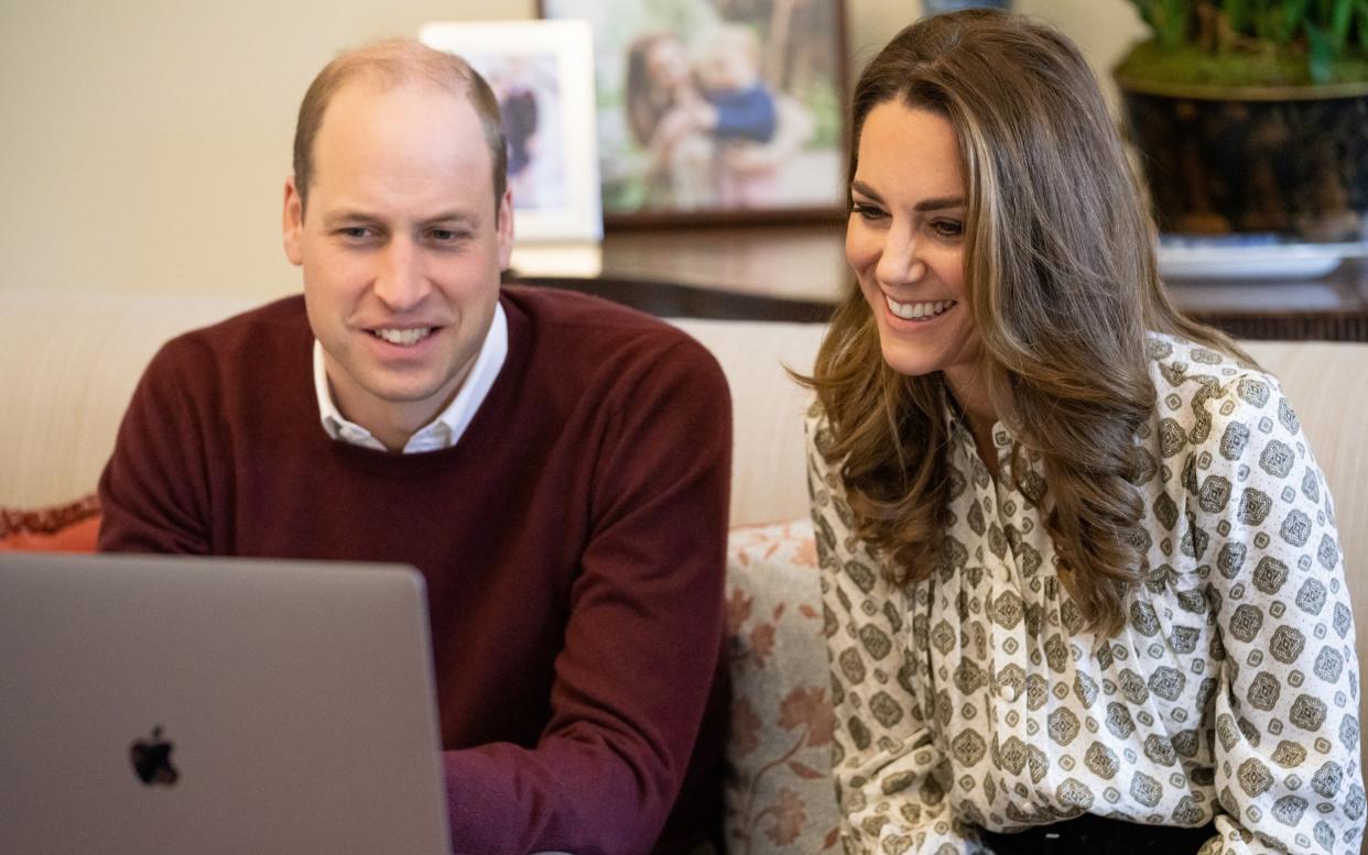 The Duke and Duchess of Cambridge’s video call with Future Men – a London-based charity which provides support for fathers